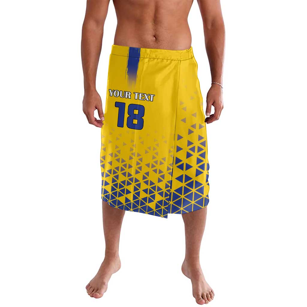 Custom Sweden Football Lavalava Sveriges herrlandslag i fotboll