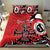 Personalized Canada Haida Eagle Bedding Set Red Style - Wonder Print Shop