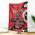 Personalized Canada Haida Eagle Blanket Red Style