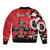 Personalized Canada Haida Eagle Bomber Jacket Red Style - Wonder Print Shop