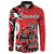 Personalized Canada Haida Eagle Button Sweatshirt Red Style - Wonder Print Shop