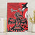 Personalized Canada Haida Eagle Canvas Wall Art Red Style - Wonder Print Shop