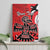 Personalized Canada Haida Eagle Canvas Wall Art Red Style - Wonder Print Shop