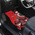 Personalized Canada Haida Eagle Car Mats Red Style - Wonder Print Shop