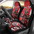 Personalized Canada Haida Eagle Car Seat Cover Red Style - Wonder Print Shop