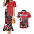 Personalized Canada Haida Eagle Couples Matching Mermaid Dress and Hawaiian Shirt Red Style - Wonder Print Shop