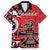 Personalized Canada Haida Eagle Family Matching Long Sleeve Bodycon Dress and Hawaiian Shirt Red Style - Wonder Print Shop