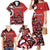 Personalized Canada Haida Eagle Family Matching Mermaid Dress and Hawaiian Shirt Red Style - Wonder Print Shop