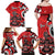 Personalized Canada Haida Eagle Family Matching Off Shoulder Maxi Dress and Hawaiian Shirt Red Style - Wonder Print Shop