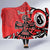 Personalized Canada Haida Eagle Hooded Blanket Red Style