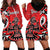 Personalized Canada Haida Eagle Hoodie Dress Red Style - Wonder Print Shop