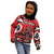 Personalized Canada Haida Eagle Kid Hoodie Red Style - Wonder Print Shop