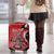 Personalized Canada Haida Eagle Luggage Cover Red Style - Wonder Print Shop