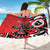 Personalized Canada Haida Eagle Sarong Red Style