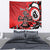 Personalized Canada Haida Eagle Tapestry Red Style