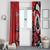 Personalized Canada Haida Eagle Window Curtain Red Style