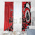 Personalized Canada Haida Eagle Window Curtain Red Style