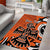 Personalized Canada Haida Eagle Area Rug Orange Style - Wonder Print Shop