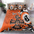 Personalized Canada Haida Eagle Bedding Set Orange Style - Wonder Print Shop