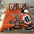 Personalized Canada Haida Eagle Bedding Set Orange Style - Wonder Print Shop