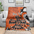 Personalized Canada Haida Eagle Blanket Orange Style