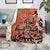 Personalized Canada Haida Eagle Blanket Orange Style