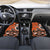 Personalized Canada Haida Eagle Car Mats Orange Style - Wonder Print Shop