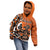 Personalized Canada Haida Eagle Kid Hoodie Orange Style - Wonder Print Shop