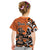 Personalized Canada Haida Eagle Kid T Shirt Orange Style - Wonder Print Shop