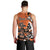 Personalized Canada Haida Eagle Men Tank Top Orange Style - Wonder Print Shop