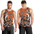 Personalized Canada Haida Eagle Men Tank Top Orange Style - Wonder Print Shop