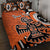 Personalized Canada Haida Eagle Quilt Bed Set Orange Style