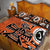 Personalized Canada Haida Eagle Quilt Bed Set Orange Style