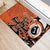 Personalized Canada Haida Eagle Rubber Doormat Orange Style