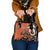 Personalized Canada Haida Eagle Shoulder Handbag Orange Style