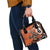 Personalized Canada Haida Eagle Shoulder Handbag Orange Style