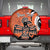 Personalized Canada Haida Eagle Spare Tire Cover Orange Style