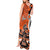 Personalized Canada Haida Eagle Tank Maxi Dress Orange Style