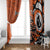 Personalized Canada Haida Eagle Window Curtain Orange Style