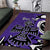 Personalized Canada Haida Eagle Area Rug Purple Style - Wonder Print Shop