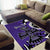 Personalized Canada Haida Eagle Area Rug Purple Style - Wonder Print Shop