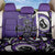 Personalized Canada Haida Eagle Back Car Seat Cover Purple Style - Wonder Print Shop