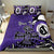 Personalized Canada Haida Eagle Bedding Set Purple Style - Wonder Print Shop