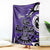 Personalized Canada Haida Eagle Blanket Purple Style