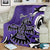 Personalized Canada Haida Eagle Blanket Purple Style