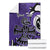 Personalized Canada Haida Eagle Blanket Purple Style