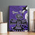 Personalized Canada Haida Eagle Canvas Wall Art Purple Style - Wonder Print Shop