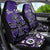 Personalized Canada Haida Eagle Car Seat Cover Purple Style - Wonder Print Shop