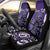 Personalized Canada Haida Eagle Car Seat Cover Purple Style - Wonder Print Shop