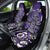 Personalized Canada Haida Eagle Car Seat Cover Purple Style - Wonder Print Shop